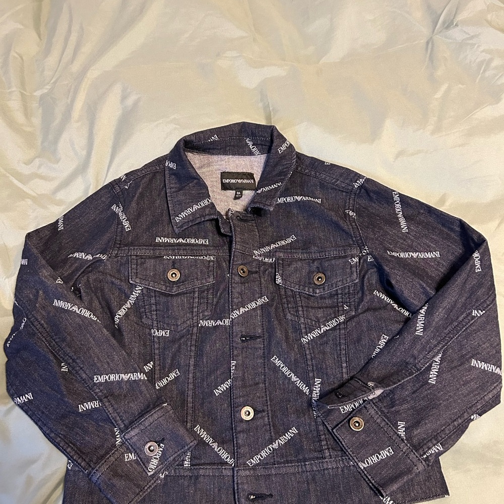 Emporio Armani Blue Denim Jacket